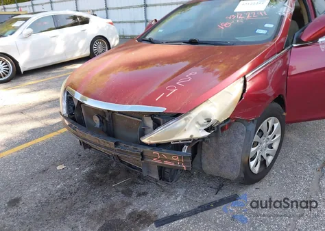 2011 Hyundai Sonata Gls из США, поврежденный, VIN 5NPEB4AC4BH187457